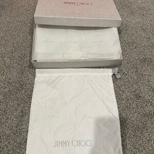 Jimmy Choo White Dust Bag